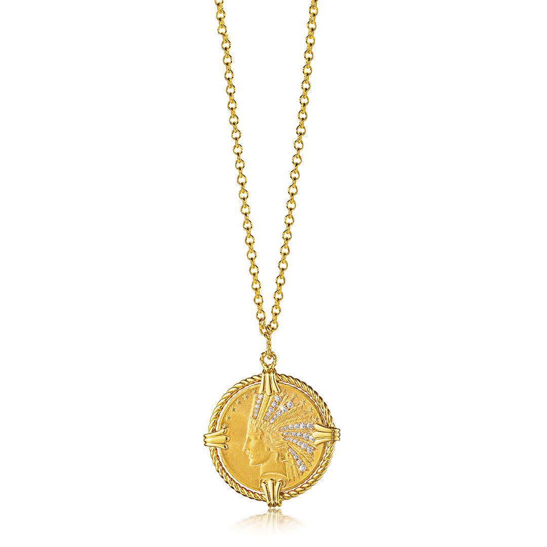 10 Buck Pendant Necklace - Elegant & Affordable Jewelry for Women - Perfect for Gifts, Parties & Everyday Wear