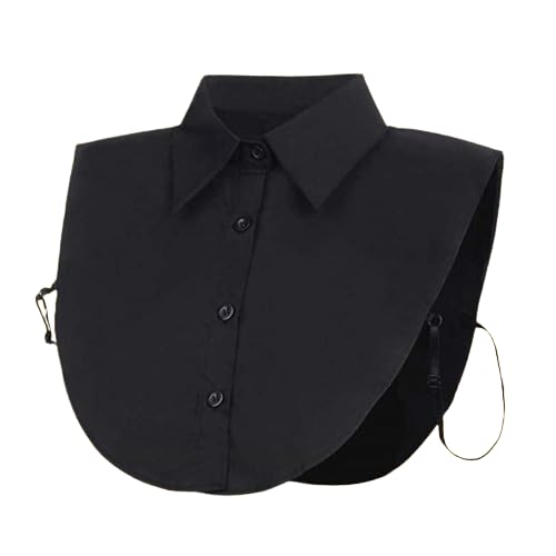 Baeship Detachable Cotton Shirt Collar for Women & Girls - Fashionable False Collar for Blouses, Dresses & Tops | Perfect for Office Wear, Casual Outfits & Layering Styles