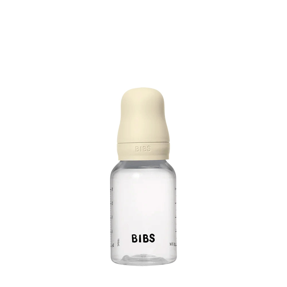 Premium Baby Bottle Set with Latex Bibs - 150ml Ivory for Newborns & Infants - Perfect for Feeding, Travel & Daycare Use
