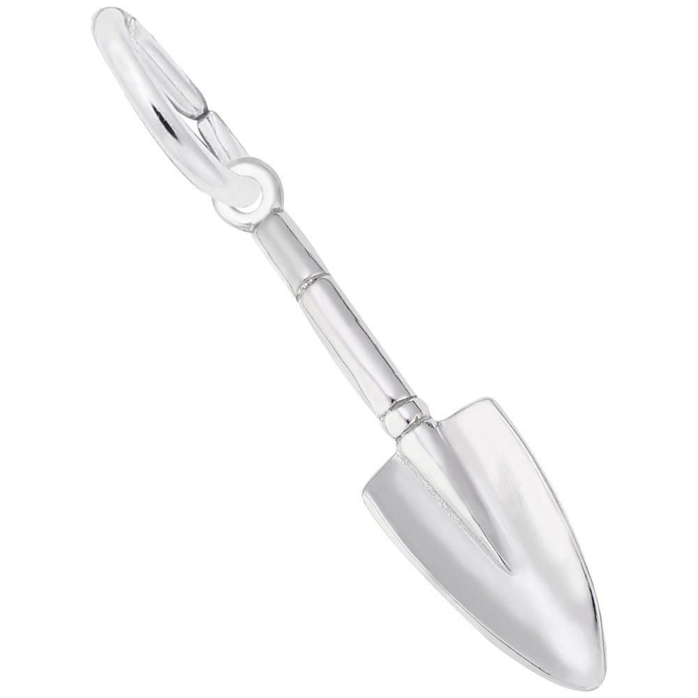 Garden Trowel Charm - Sterling Silver Jewelry Charm for Bracelets & Necklaces - Perfect for Gardening Enthusiasts & DIY Jewelry Making