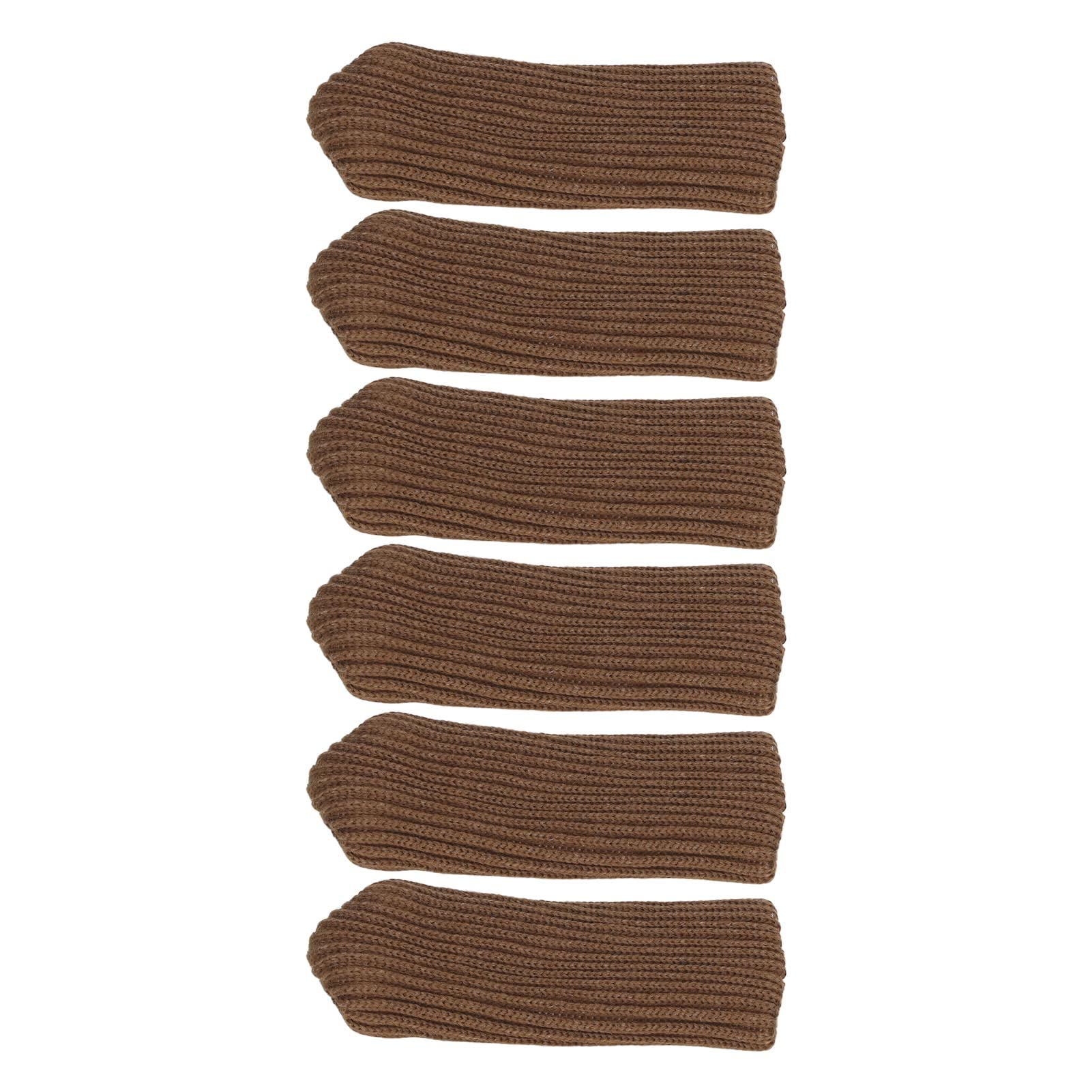 Non-Slip Knitted Chair Socks - Furniture Leg Protectors for Hardwood Floors