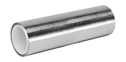 3M 1170 Silver Aluminum Foil Tape with Conductive Acrylic Adhesive - 18 Yards x 5.67 Inches Wide - Heavy Duty EMI Shielding, HVAC Duct Sealing & Electrical Repairs - Ideal for Home, Automotive and Industrial Use