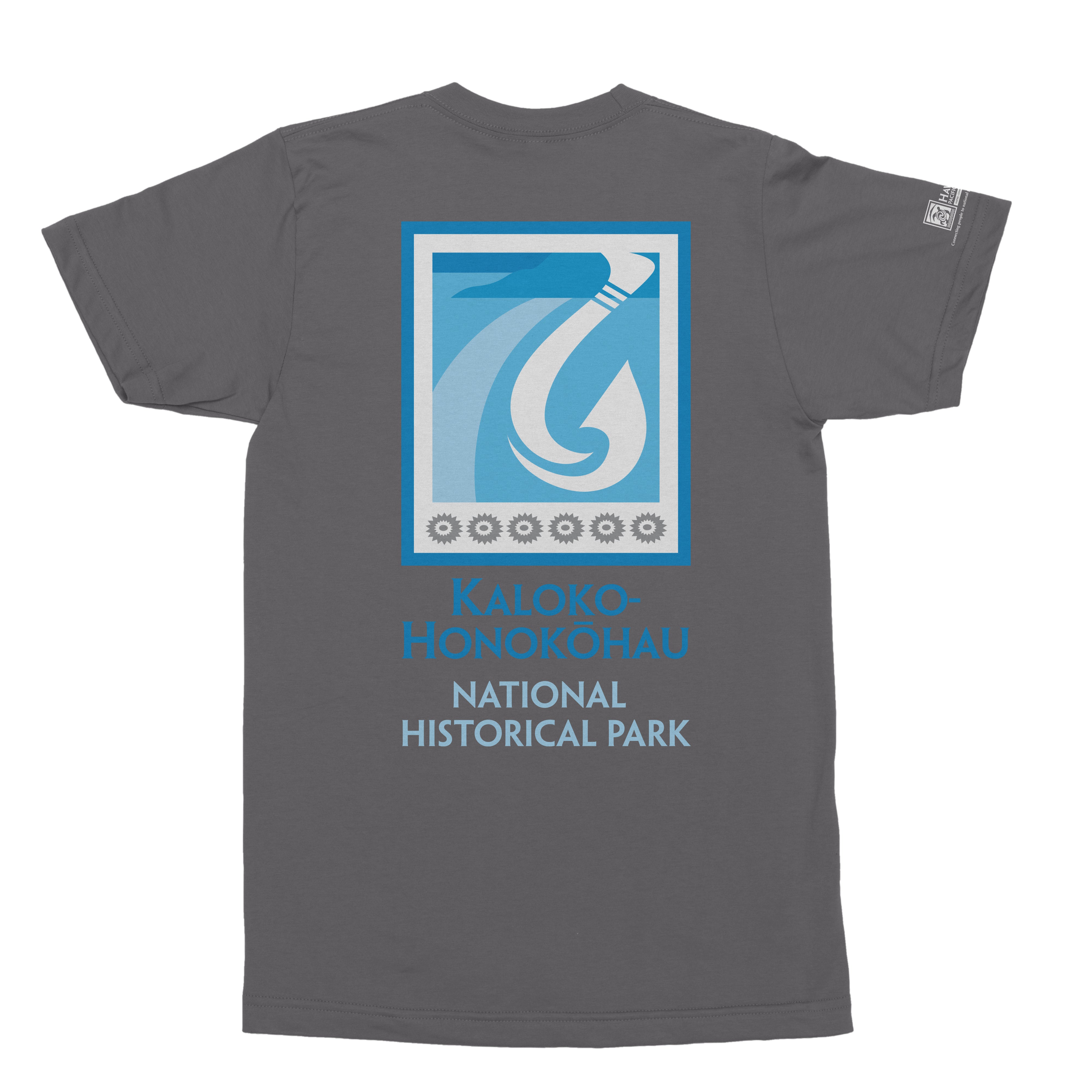Kaloko Honokōhau National Historical Park Logo T-Shirt - Official Park Merchandise for Hawaii Travel & Outdoor Adventures