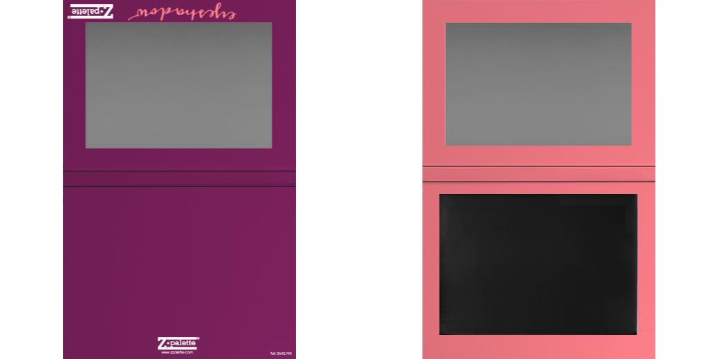 Custom Extra Large Z Palette - Magnetic Makeup Palette for Eyeshadows & Blush - Perfect for Professional Artists & Travel