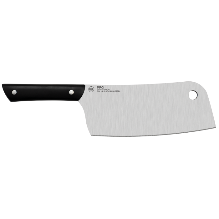 Kai Pro 7 Professional Chef Cleaver - High Carbon Stainless Steel Kitchen Knife for Meat, Vegetables & Herbs | Perfect for Home Cooking, Butchering & Asian Cuisine