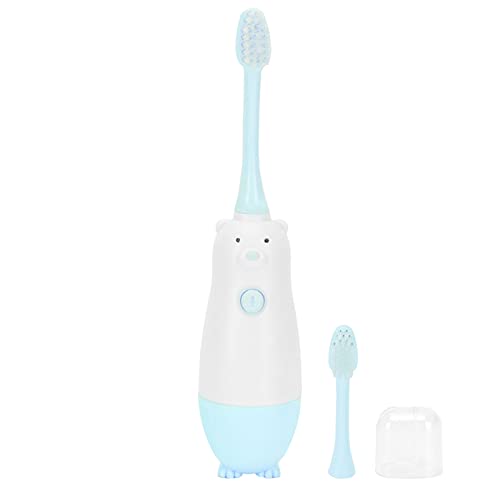 Best Kids Electric Toothbrush with Soft Bristles - Rechargeable & Waterproof for Ages 2-12 | Fun Blue Toothbrush for Children's Oral Care | Perfect Birthday & Christmas Gift for Boys & Girls (Use at Home, Travel, or School)