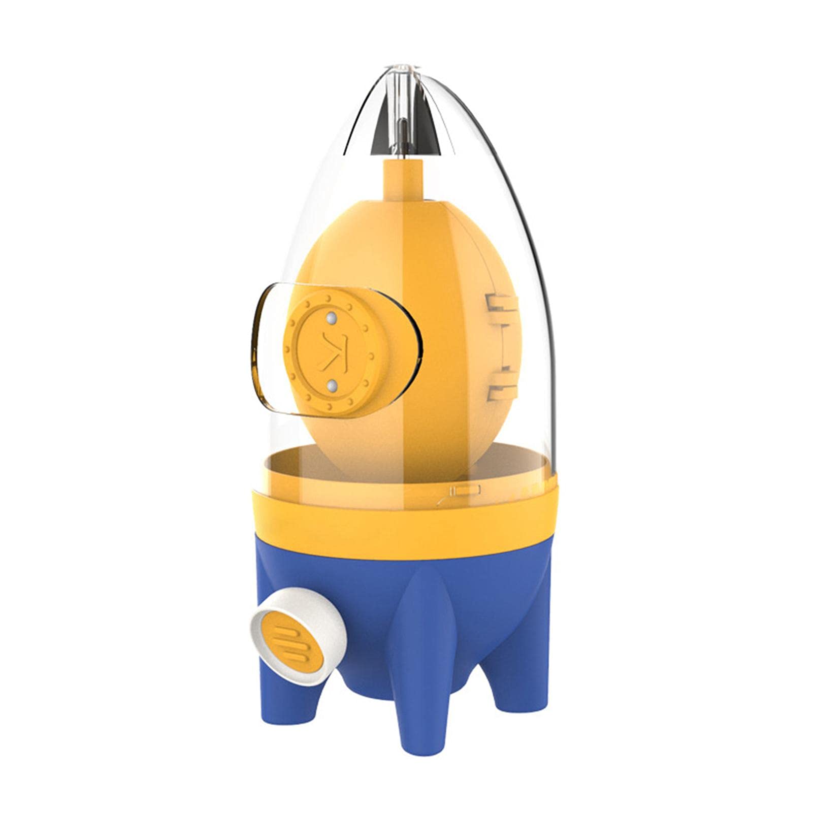 Portable Hand-Powered Egg Scrambler with Pulling Rope - Golden Egg Maker & Mixer with Slicer - Kitchen Gadget for Perfectly Mixed Eggs - Ideal for Camping, Baking, and Breakfast Prep