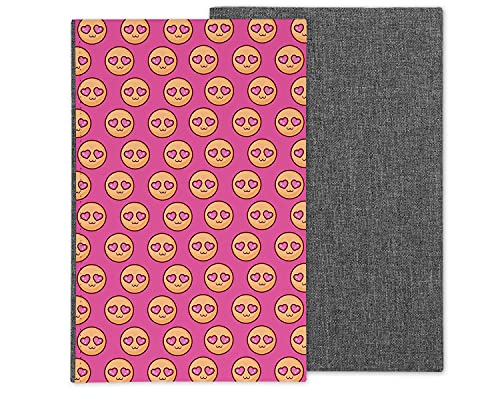 Emoji Heart Eyes Journal - Cute & Fun Notebook for Writing, Sketching & Planning - Perfect for School, Office & Gift Giving