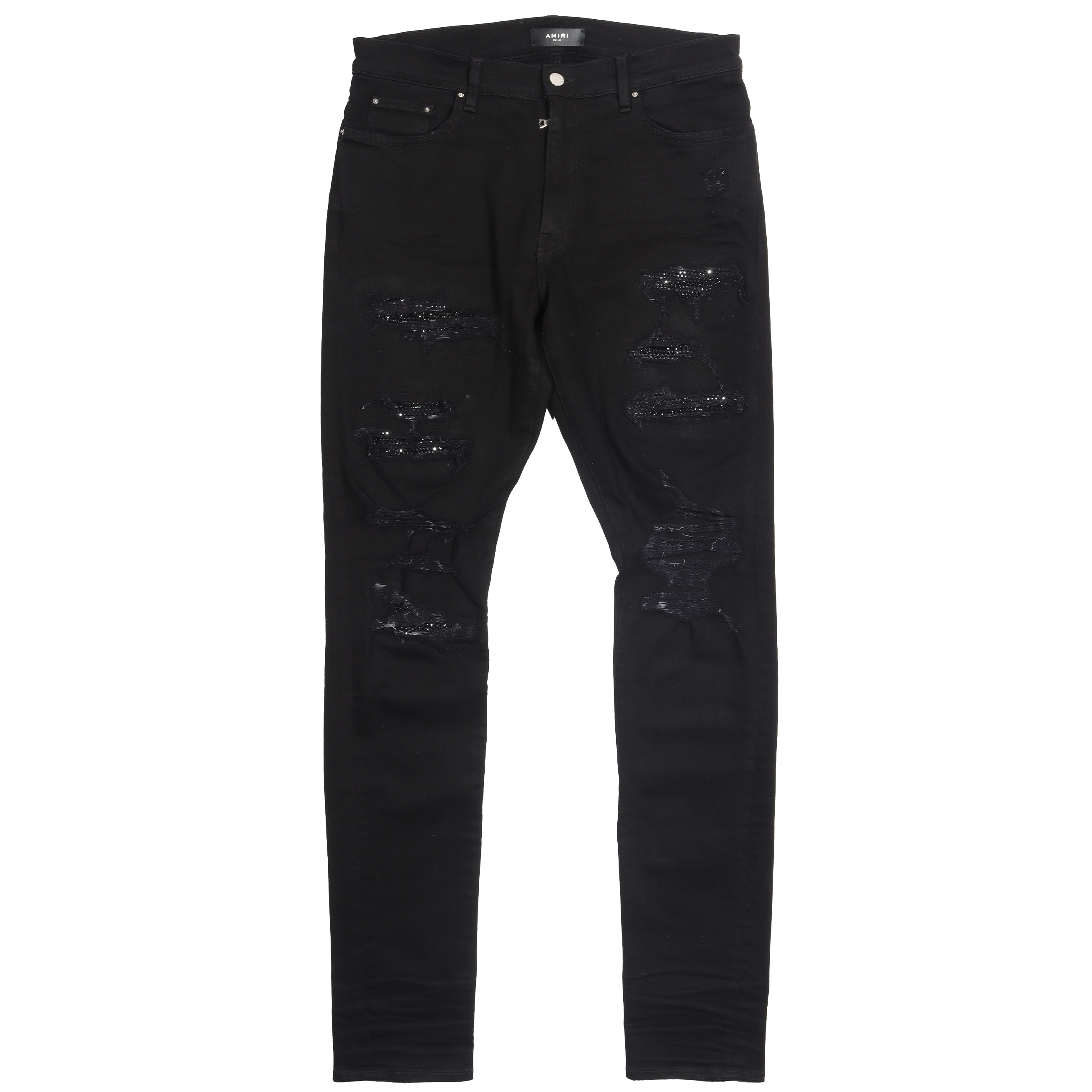 Vintage 2016 Distressed Crystal Patch Denim Jeans for Women - Trendy High Waisted Ripped Skinny Jeans with Rhinestone Embellishments | Perfect for Casual Wear, Night Out, and Street Style Fashion