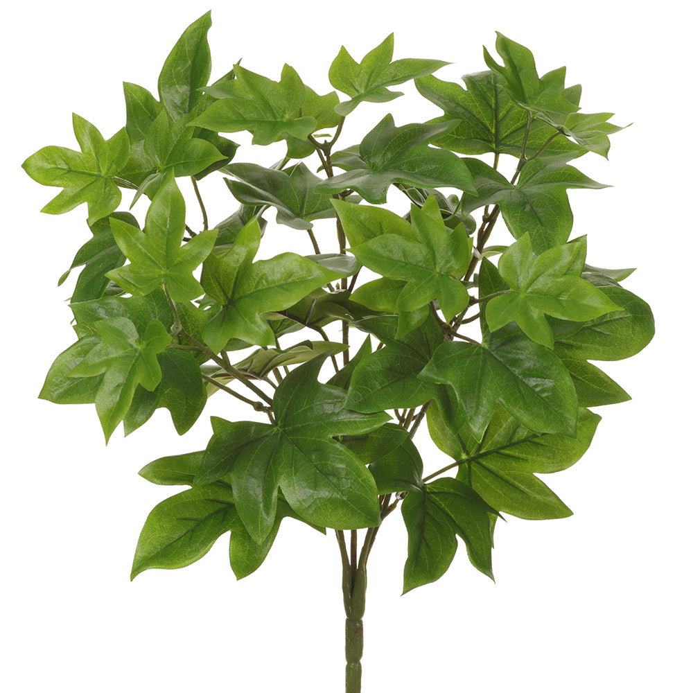 15 Pack Green Grape Ivy Leaf Silk Plants - Artificial Faux Vine for Home Decor, Wedding Centerpieces, and Office Desk Decorations