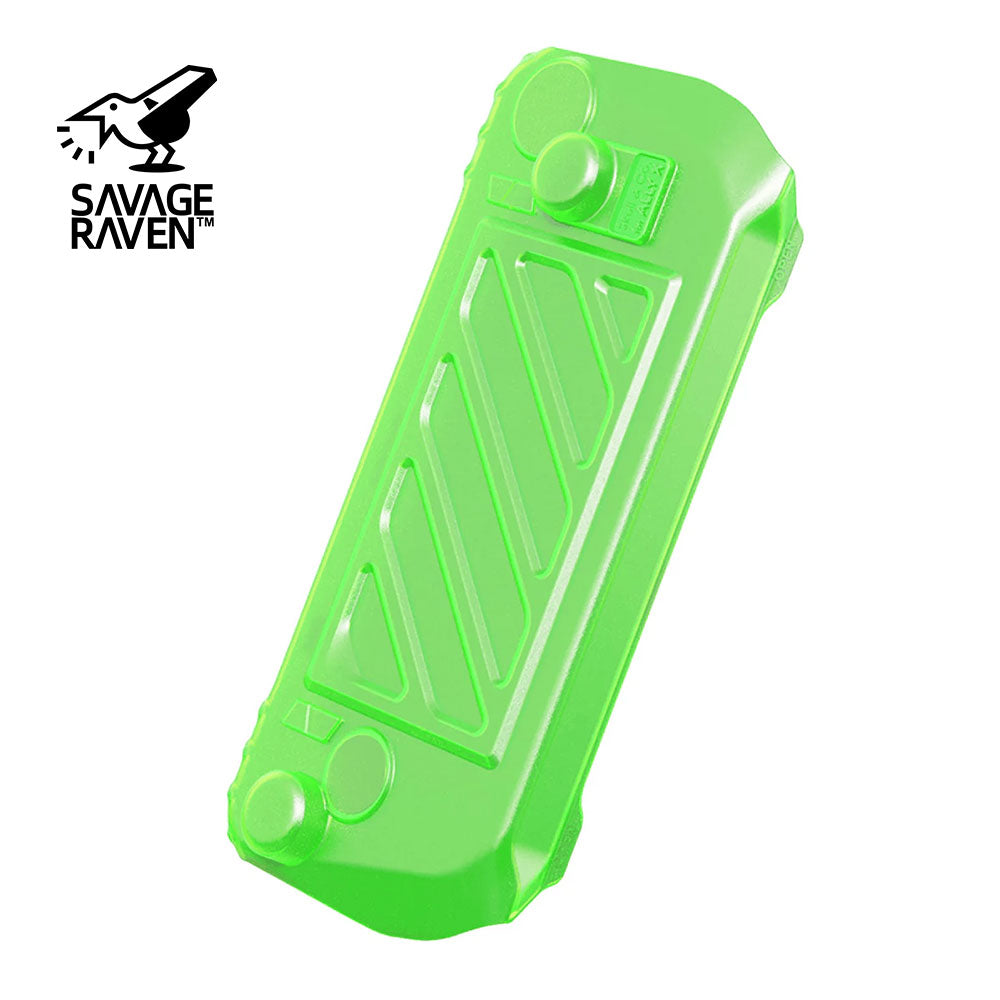 Skull & Co. Front Cover for ROG Ally X GripCase - Neon Green Protective Case | Durable Gaming Accessory for ASUS ROG Ally X | Perfect for Travel & Competitive Gaming