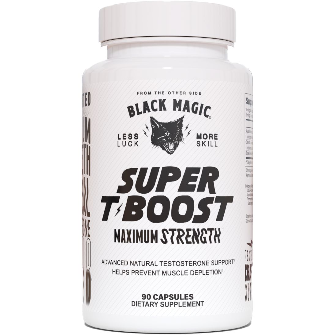 Black Magic Super T Boost - Premium Testosterone Booster for Men - Enhance Energy, Strength & Performance - Ideal for Workouts, Fitness & Active Lifestyle