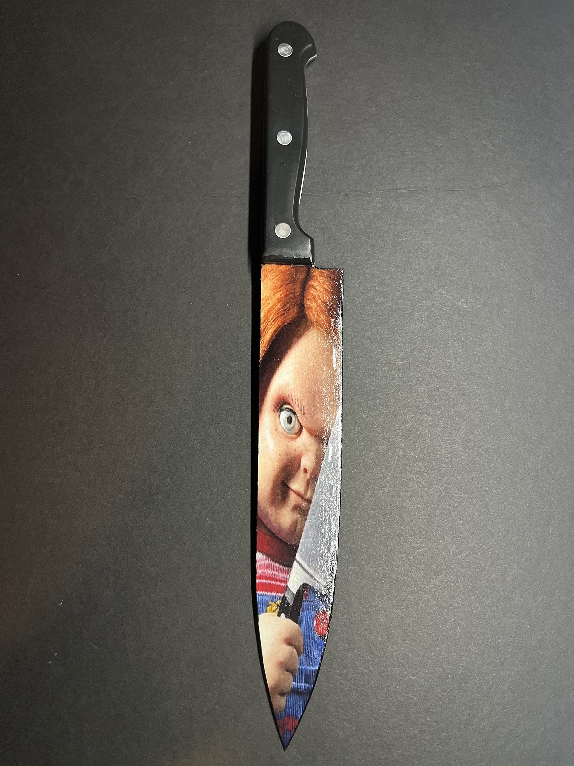 Chucky TV Series Inspired Kitchen Knife - High-Quality Stainless Steel Blade for Cooking, Slicing & Dicing - Perfect for Halloween, Cosplay & Horror Fans
