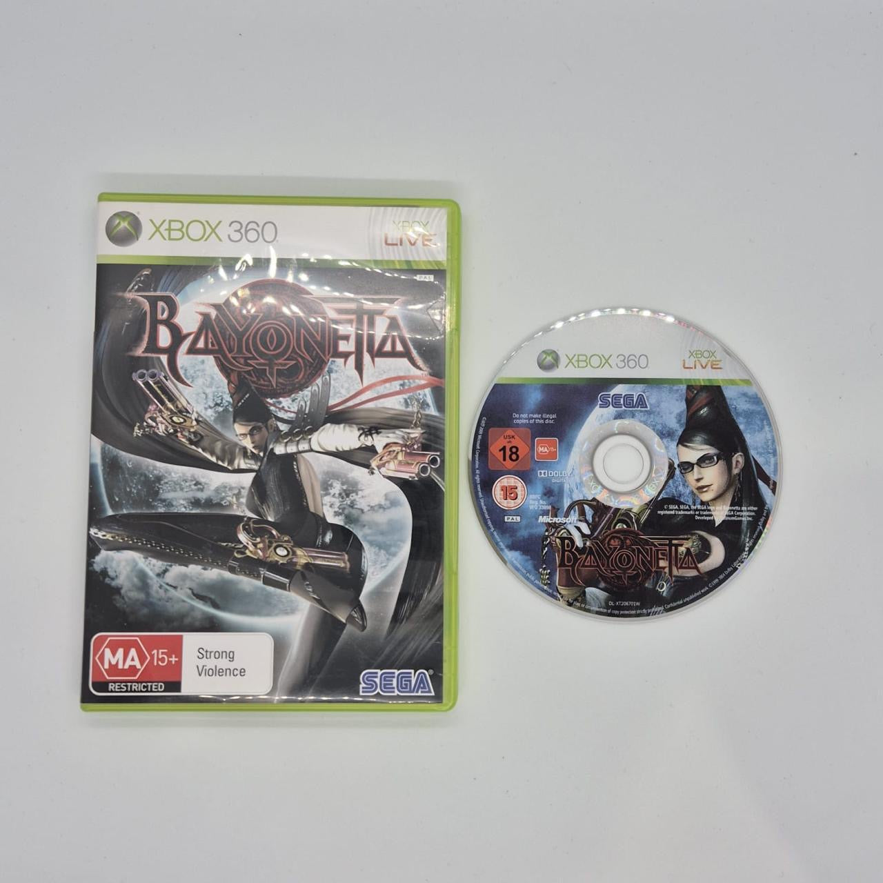 Bayonetta Xbox 360 Game - PAL Version - Action-Adventure Game for Xbox 360 - Perfect for Fans of Hack and Slash Games and Stylish Combat