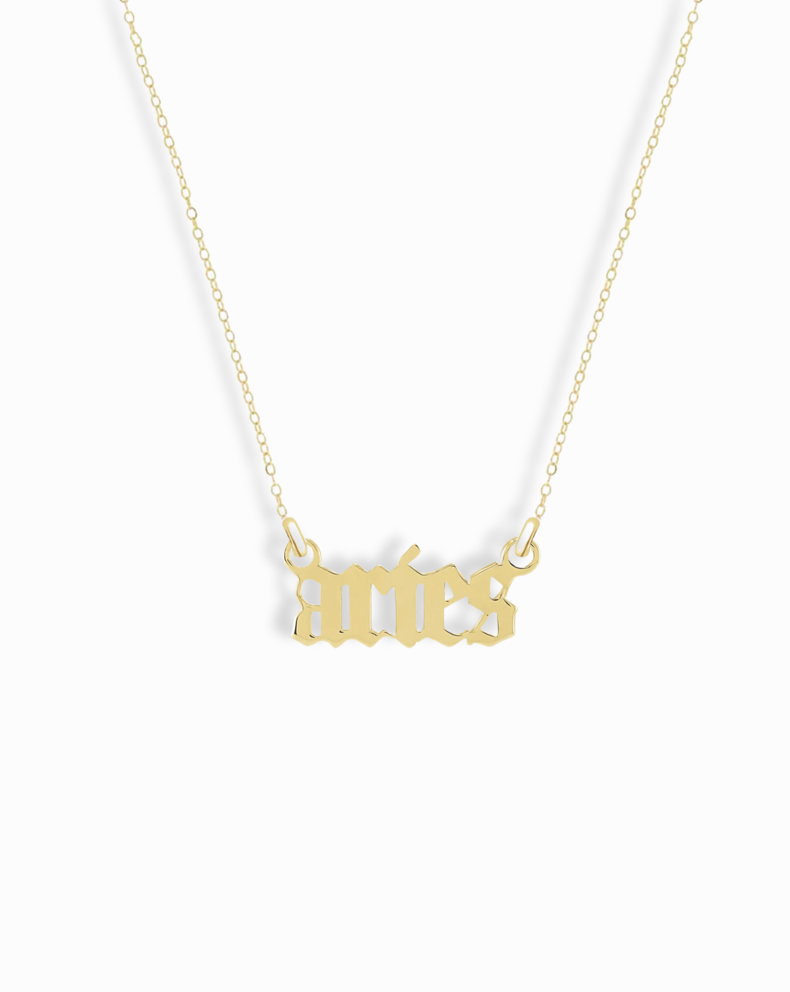 14K Gold Petite Zodiac Pendant Necklace - Dainty Horoscope Charm for Women - Perfect Gift for Birthday, Anniversary & Everyday Wear