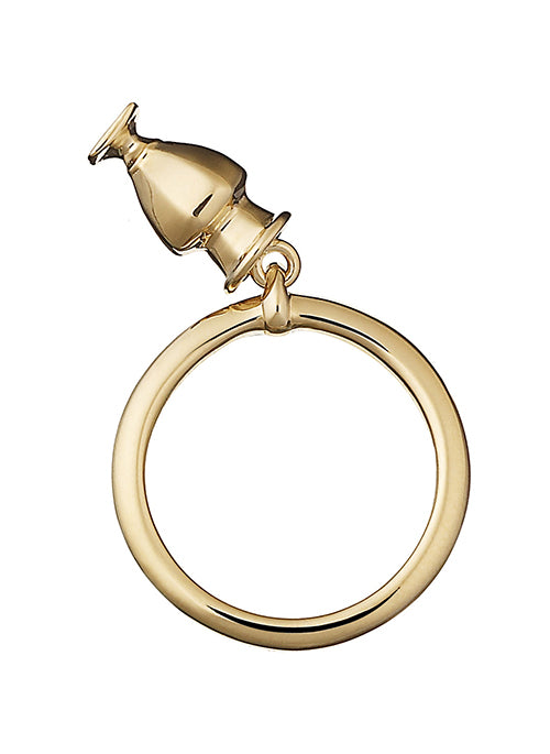 B Lovely Charm Vase Ring - Elegant Floral Statement Jewelry for Women | Perfect for Weddings, Date Nights & Special Occasions