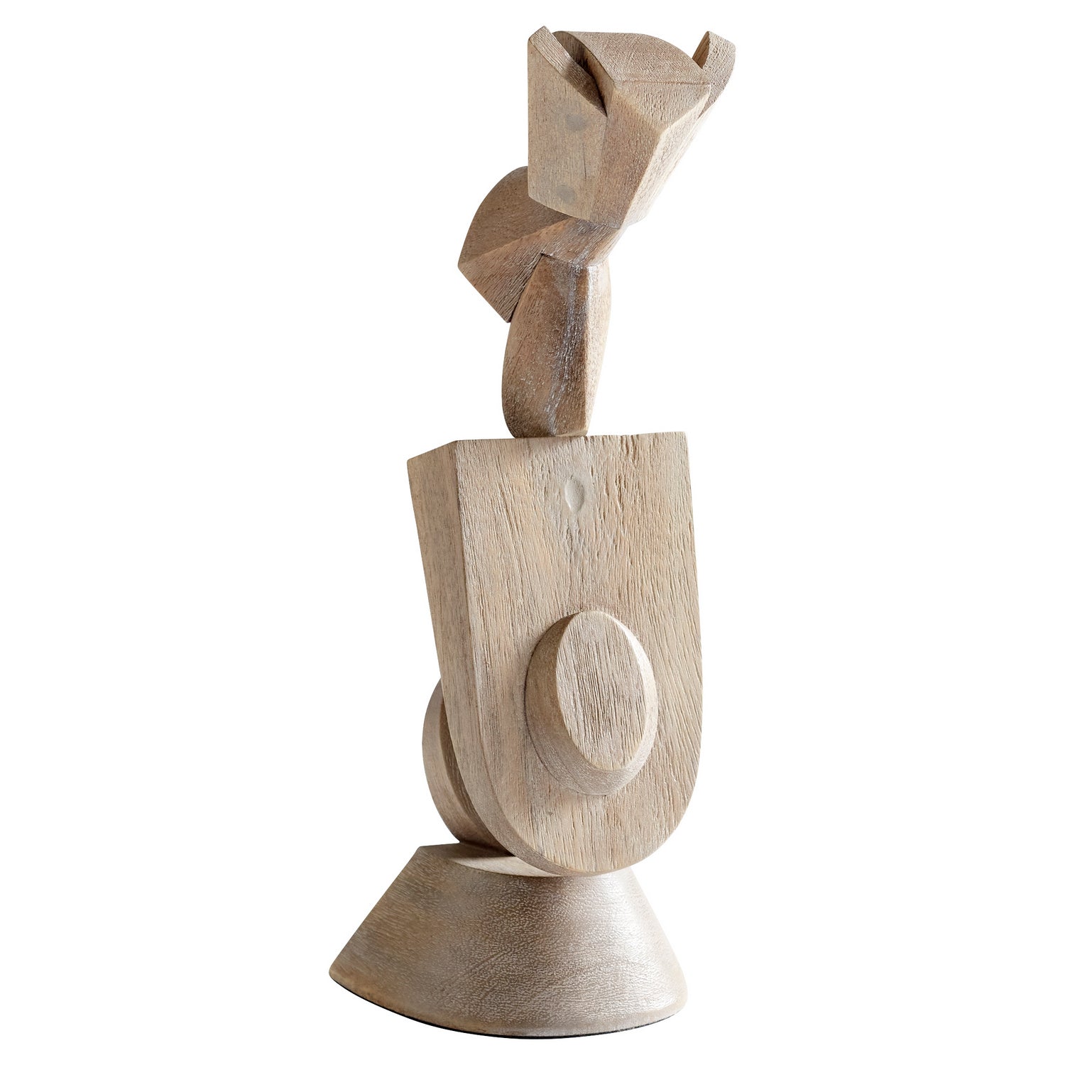 Cyan Design 11294 Small Weathered Grey Protector Sculpture - Elegant Home Decor for Living Room, Office, or Garden Accent