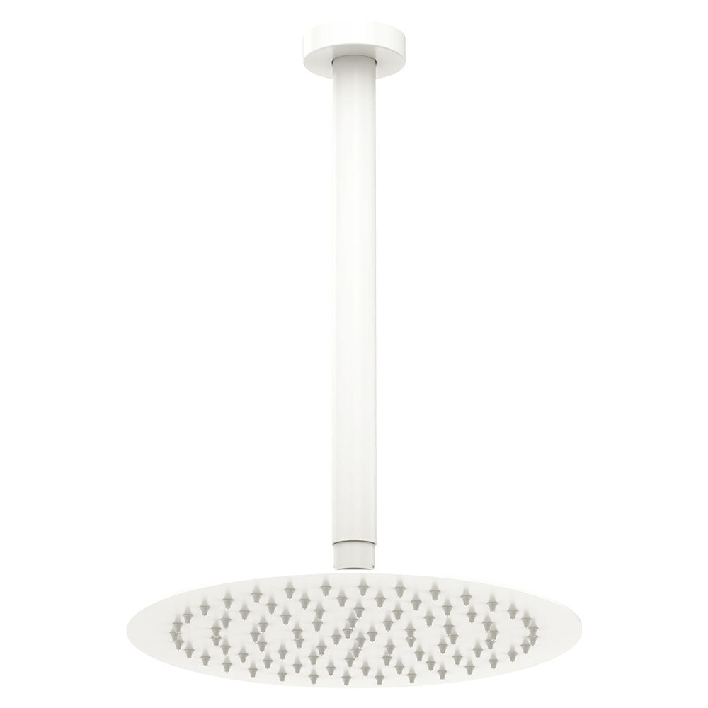Fienza 411125MW C Kaya Shower Dropper Set in Matte White - Modern Bathroom Faucet for Spa-Like Shower Experience