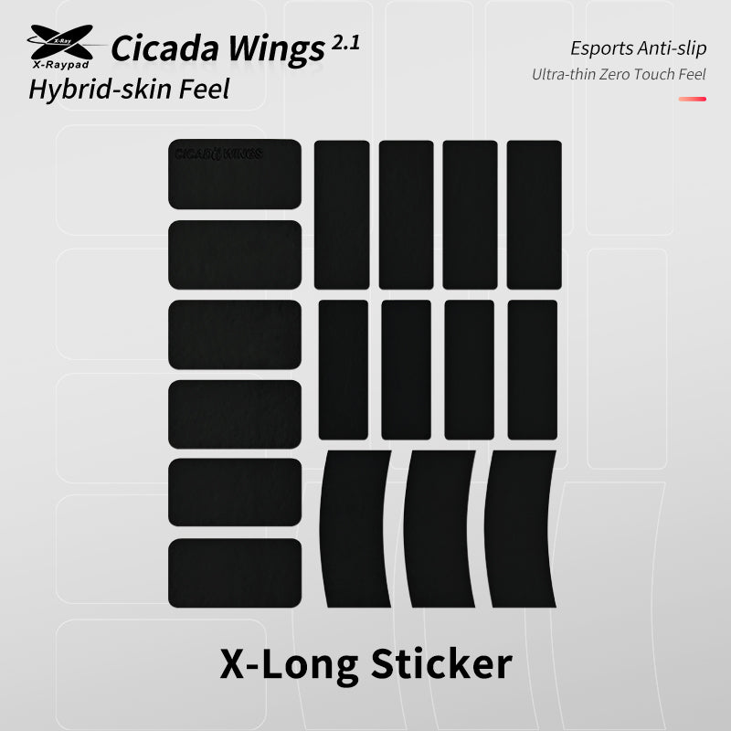 Universal Pre-Cut Cicada Wings 2.0 Grip Tape - Extra Long Non-Slip Sticker for Skateboard, Scooter, and Longboard - Perfect for Enhanced Grip and Control While Riding