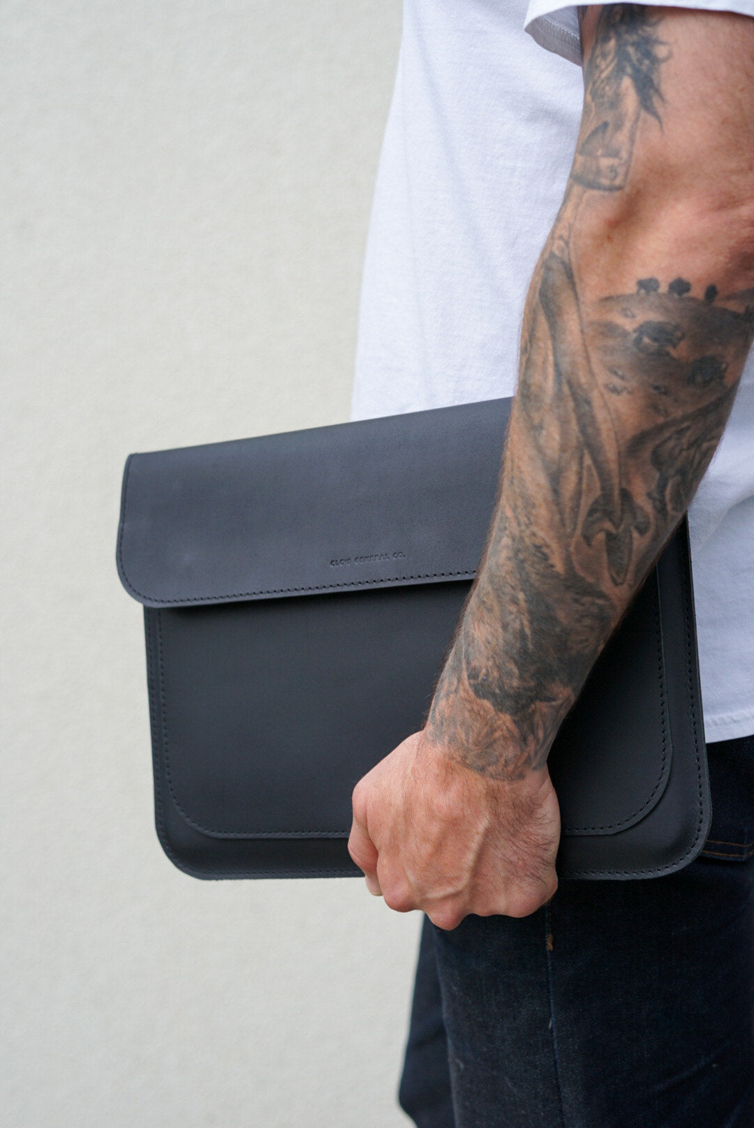 13 Inch Laptop Sleeve Case - Slim Protective Neoprene Cover for MacBook Air/Pro - Lightweight Water-Resistant Computer Bag - Perfect for Work, School & Travel (Flat Black)