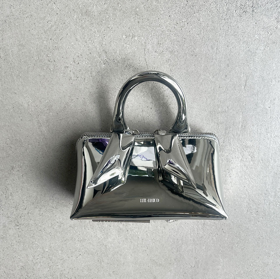 Padded Friday Mini Crossbody Bag in Silver - Stylish & Comfortable for Everyday Use, Work, and Travel