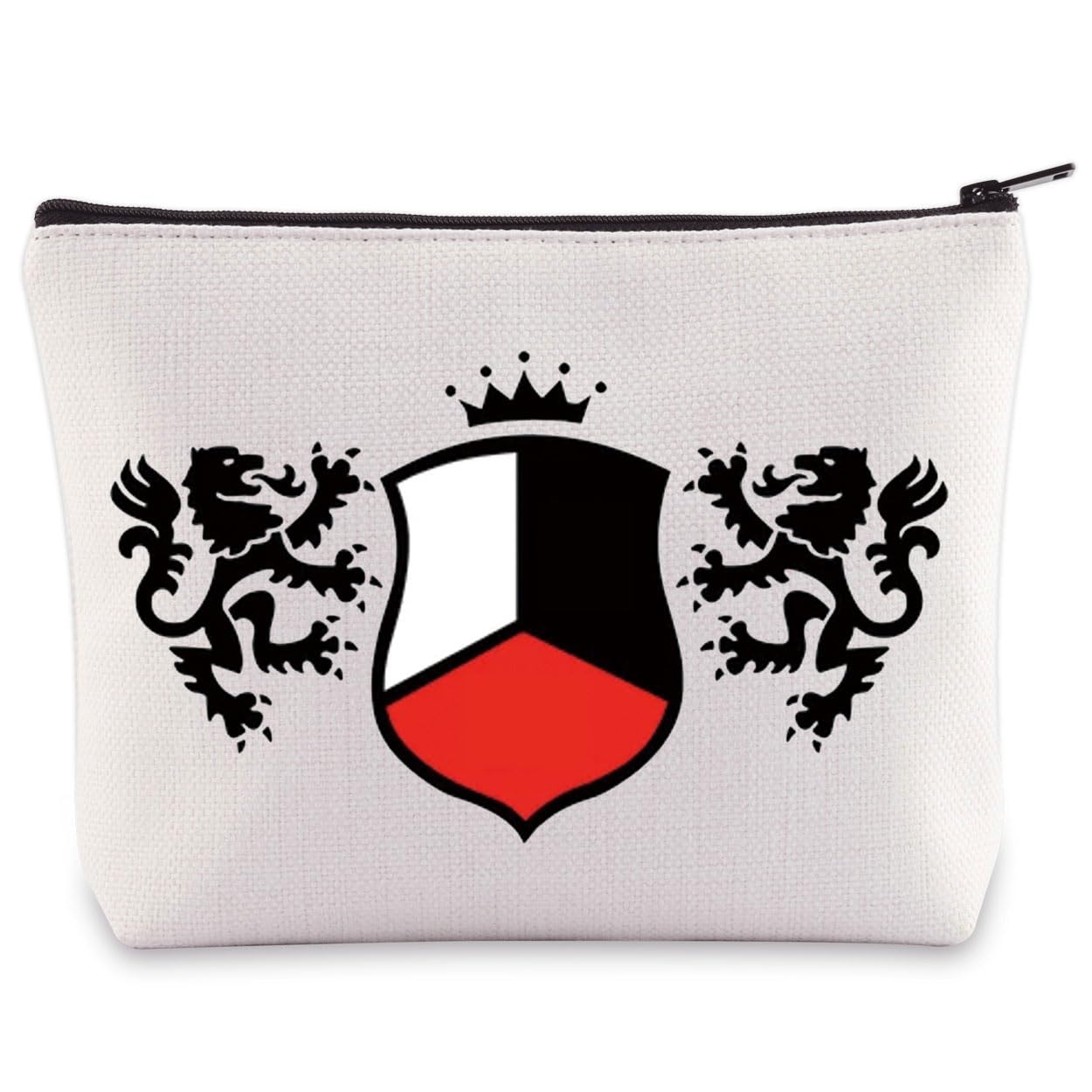 BWWKTOP Latin Music Themed Makeup Bag - Mexico Band Fans Gift, Cosmetic Pouch with Zipper for Singer Merchandise & Fan Accessories - Perfect for Concerts, Travel & Daily Storage (RDMusic)