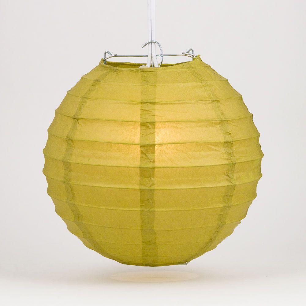 30 Pack Large Round Paper Lanterns with Even Ribbing - Premium White Hanging Decor for Wedding, Party, Festival & Home Decoration