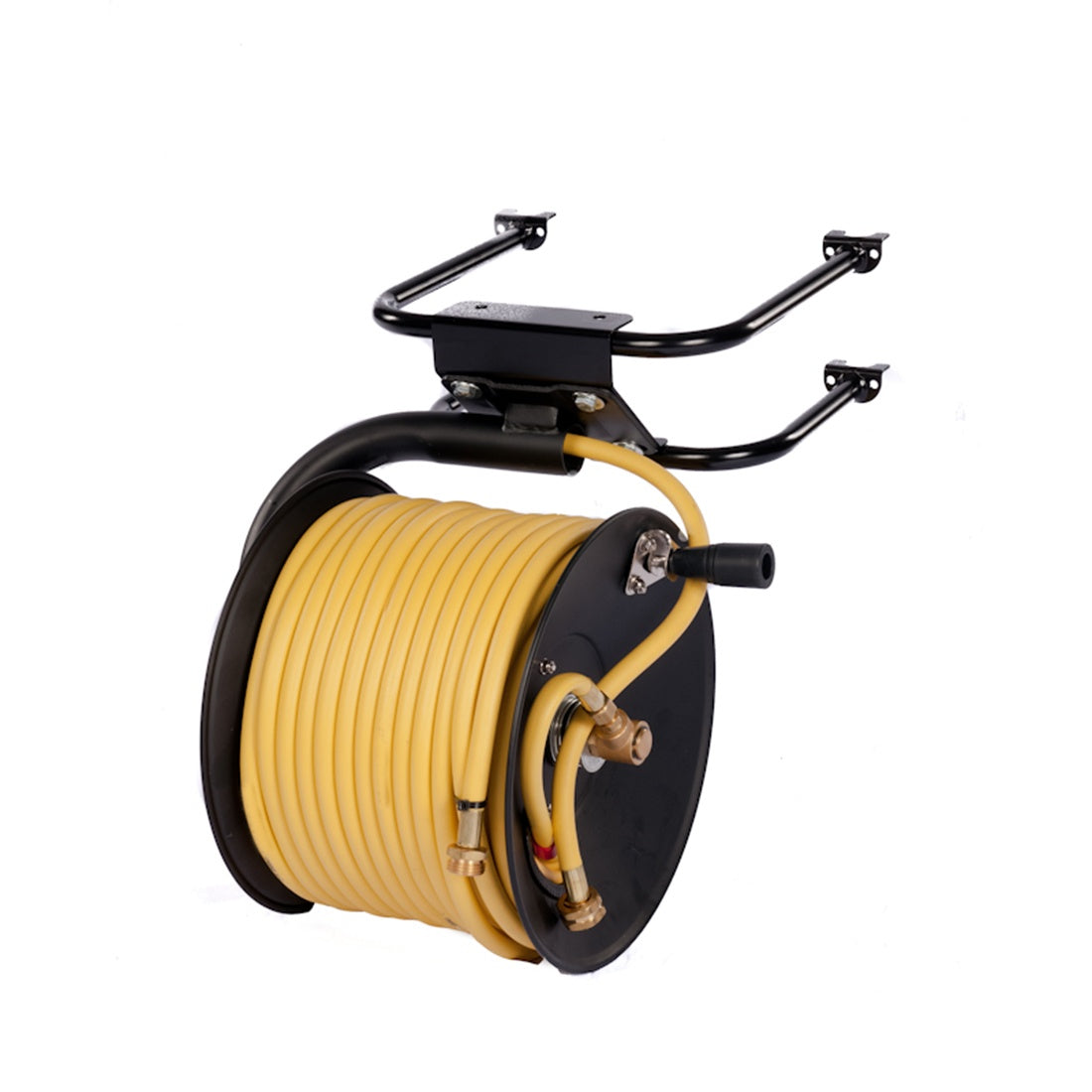 Pulex Low Pressure Garden Hose Reel - Lightweight Retractable Water Hose Storage for Outdoor Lawn, Yard & Garden Use