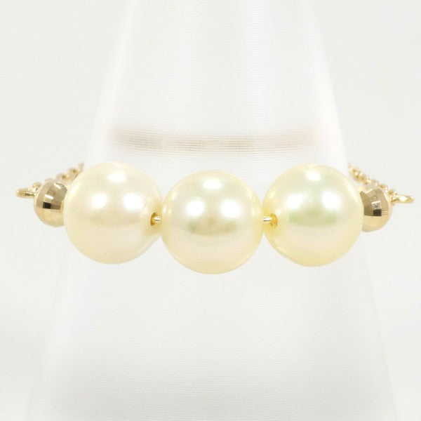 18K Yellow Gold Pearl Ring for Women - Elegant Pearl Jewelry for Wedding, Engagement & Special Occasions