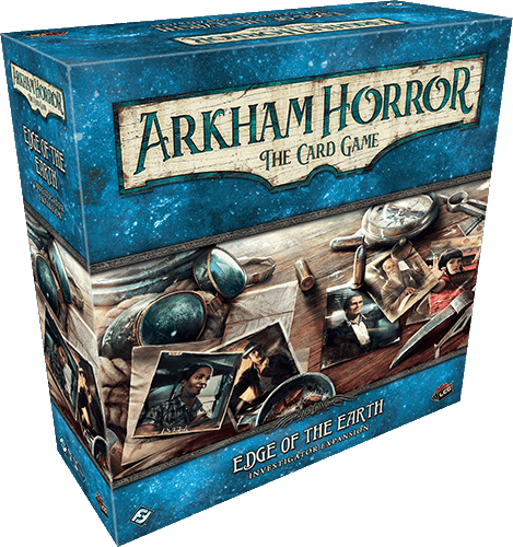Arkham Horror LCG: Edge of the Earth Expansion Pack - Investigators Card Game for Horror Adventure | Perfect for Game Nights & Lovecraftian Storytelling