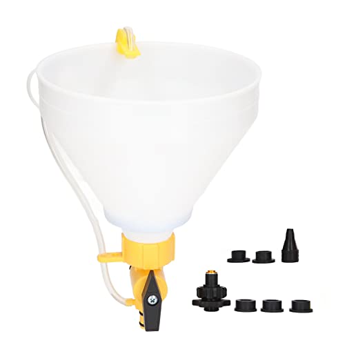 ABS Engine Coolant Funnel Kit - Spill Proof Car Radiator Coolant Filling System with 31/35/40/42/45mm Adapters for Easy DIY Auto Maintenance & Cooling System Service
