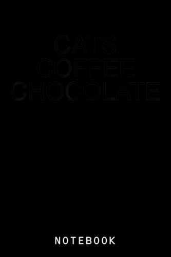 Cute Cat Coffee Chocolate Graphic Journal Notebook - Kawaii Cat Lover's Composition Notebook, Perfect Gift for Cat Enthusiasts | Great for School, Office & Creative Writing