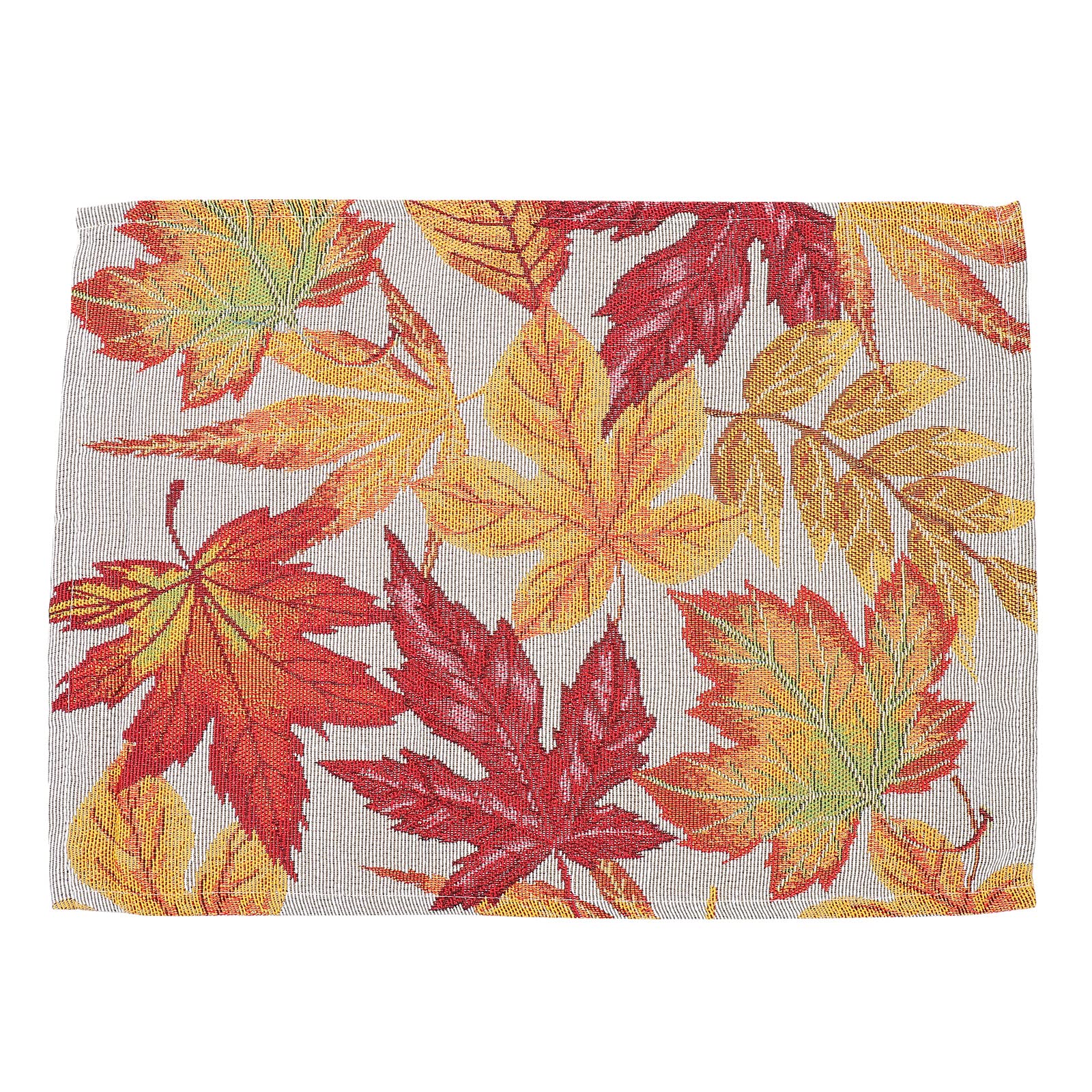 DOITOOL Thanksgiving Placemats Set of 4 - Holiday Table Mats with Festive Elements Pattern for Dining Table Decor, Party Supplies & Home Celebration