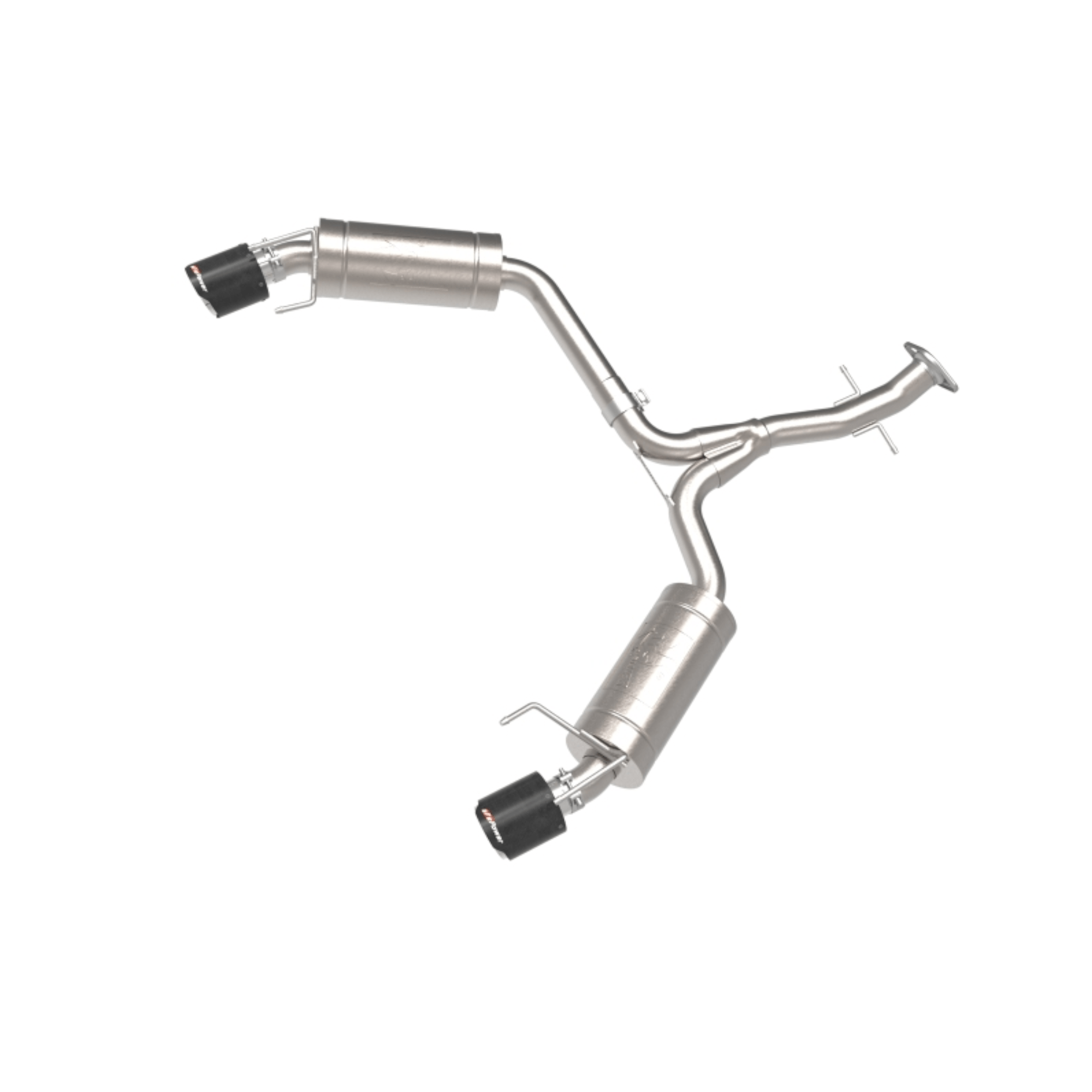 aFe POWER Takeda Axle Back Exhaust System for 2006-2013 Lexus IS250/IS350 - High Performance Stainless Steel Muffler with Carbon Fiber Tip - Perfect for Street Racing & Car Enthusiasts