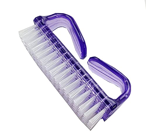 Belicia Handle Nail Brush - Professional Fingernail Cleaner & Hand Scrub Brush for Deep Cleaning - Perfect for Manicures, Pedicures, and Hygiene Care at Home or Salon