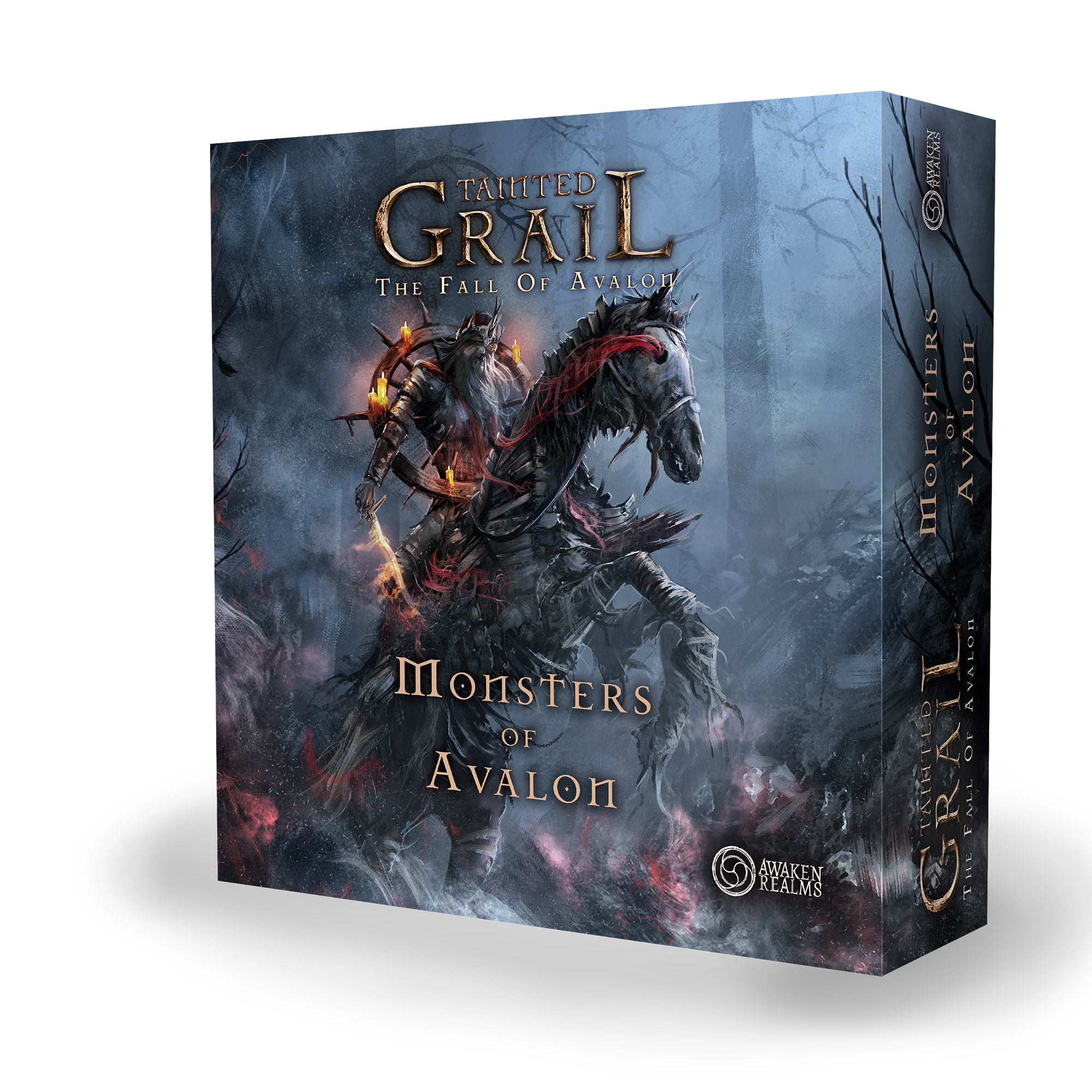Tainted Grail: Monsters of Avalon Expansion Board Game - Dark Fantasy Strategy Game for Adults - Perfect for Game Nights & RPG Enthusiasts