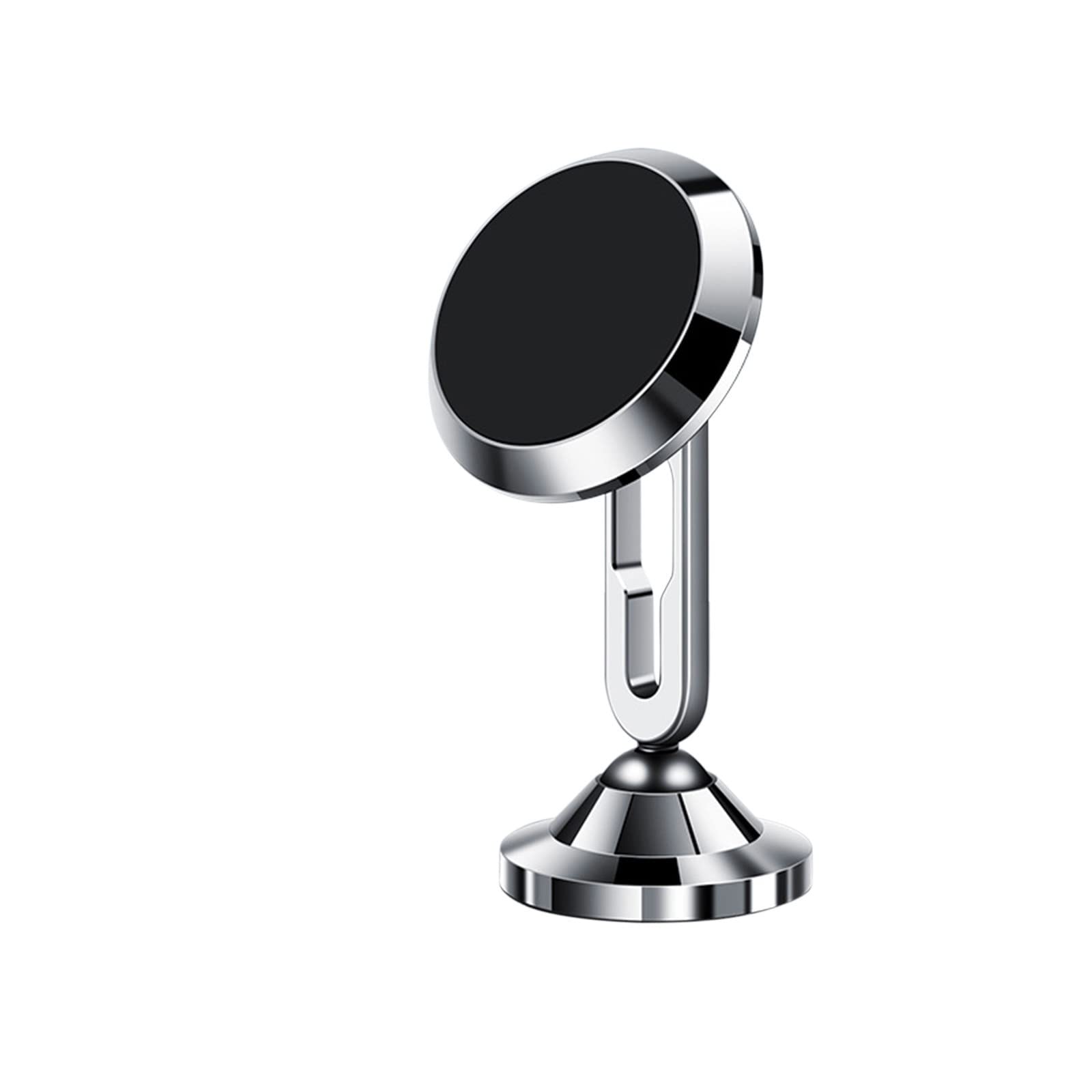 Universal Car Phone Holder - 360° Adjustable Lazy Sucker Mount, Foldable Dashboard & Windshield Stand for iPhone, Samsung, Pixel (Perfect for Driving, Cycling & GPS Navigation)