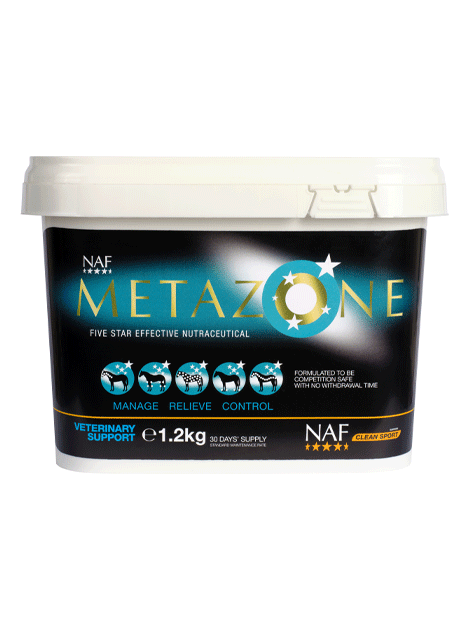 NAF Metazone Joint Supplement Powder for Horses - 1.2kg (2.65lb) | Supports Mobility & Comfort - Ideal for Performance Horses & Senior Equines
