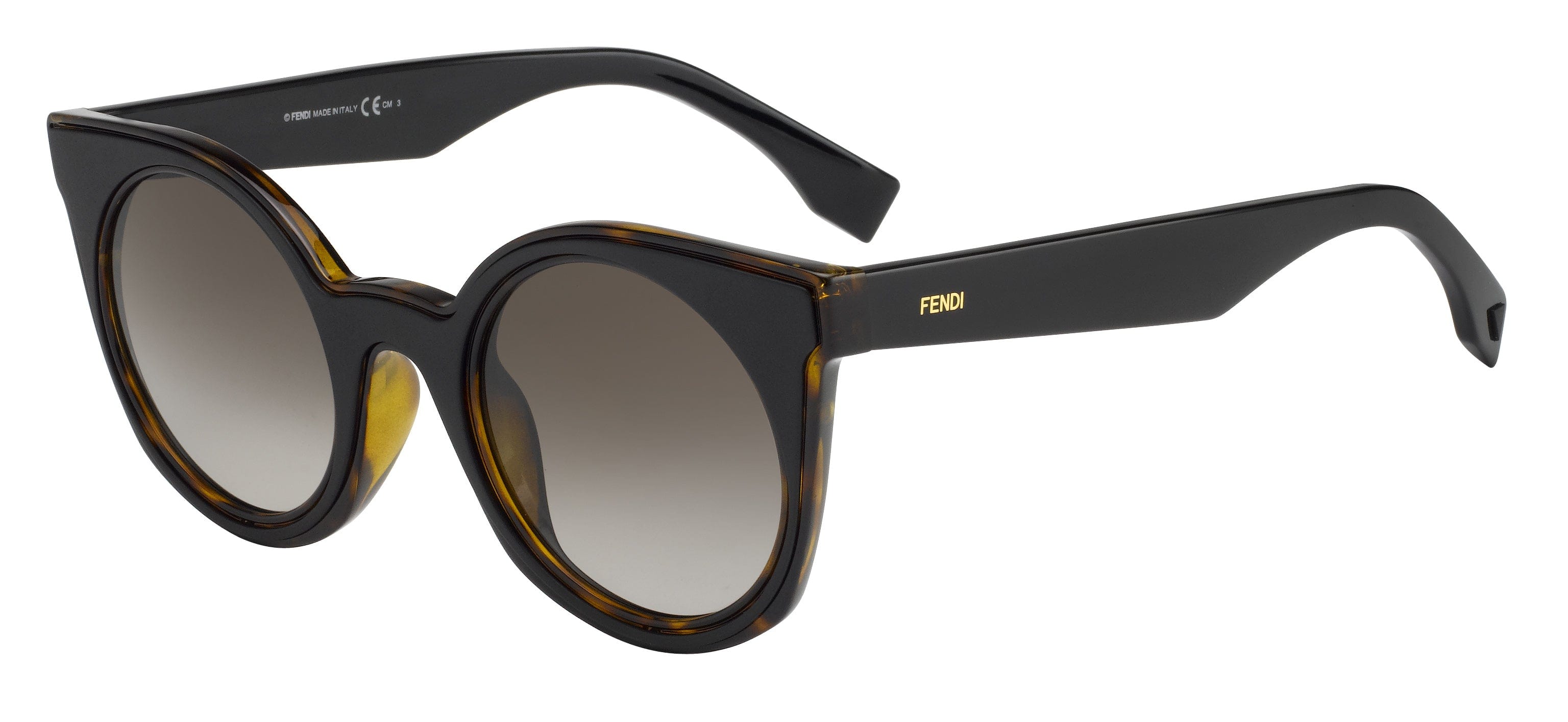 FENDI FF 0196/F/S LC1 4926 Sunglasses for Women - Luxury Designer Shades with UV Protection - Perfect for Beach, Driving & Fashion Outfits