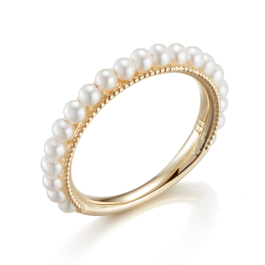 Elegant Freshwater Pearl Ring for Women - Dainty & Timeless Jewelry Gift for Brides, Anniversaries & Special Occasions