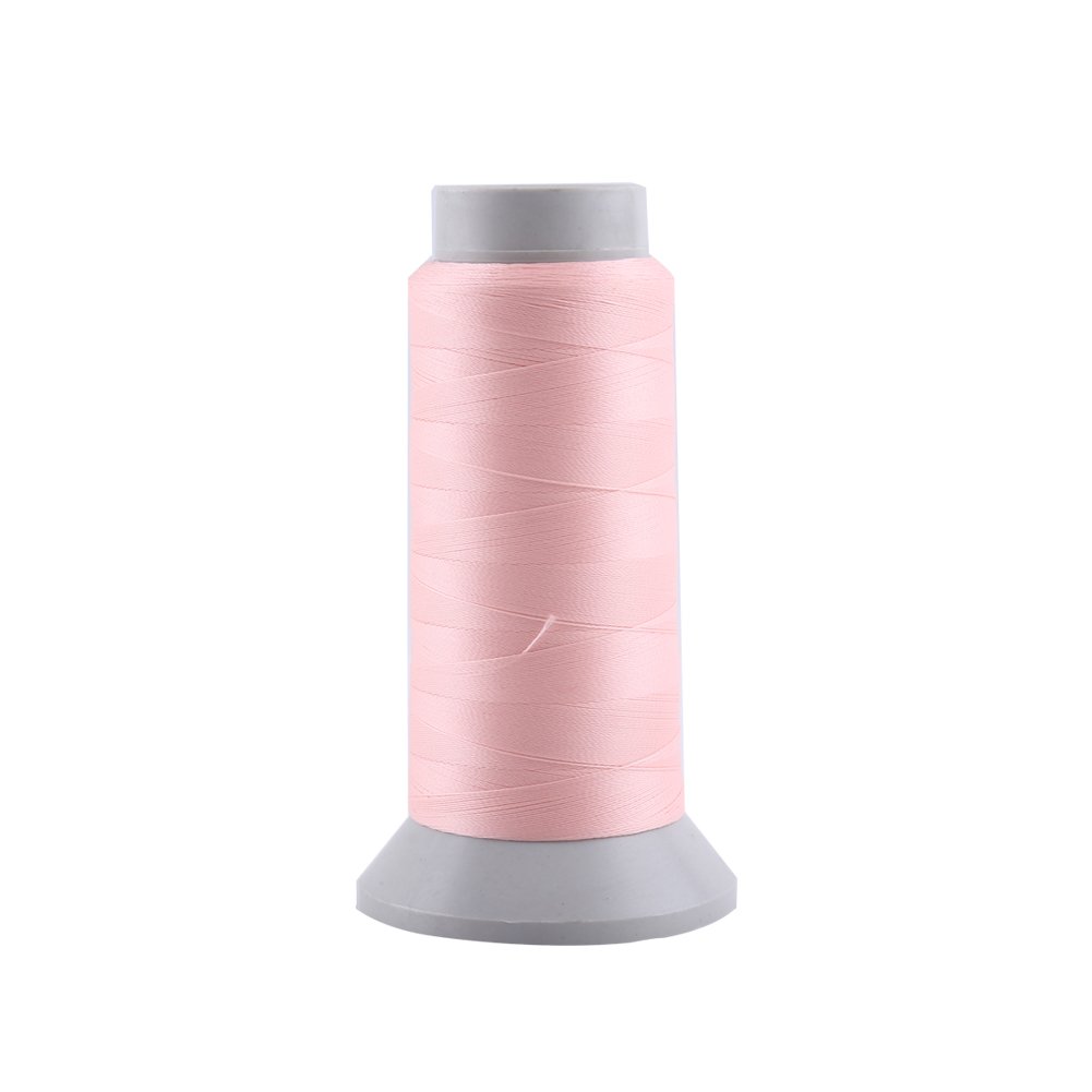 Glow in The Dark Embroidery Thread - Luminous Sewing Thread Spool (1000 Yards, Pink) for Hand & Machine Embroidery, DIY Crafts, Halloween Costumes & Nighttime Safety Projects