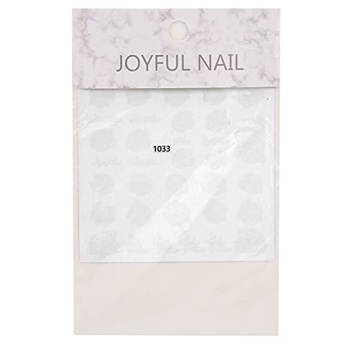 Vibrant Flower Nail Decals - Self-Adhesive Nail Art Stickers for Salon & DIY Manicures | Perfect for Spring, Summer Nails & Special Occasions
