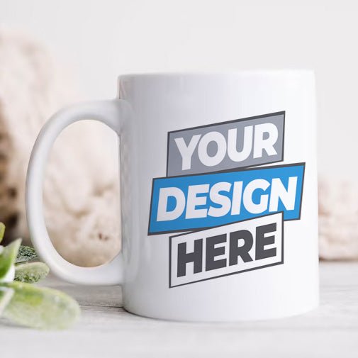 Custom Engraved White Ceramic Coffee Mug - 11oz Insulated Travel Cup with Lid - Perfect for Office, Home & Gifts (Personalized Name/Text)