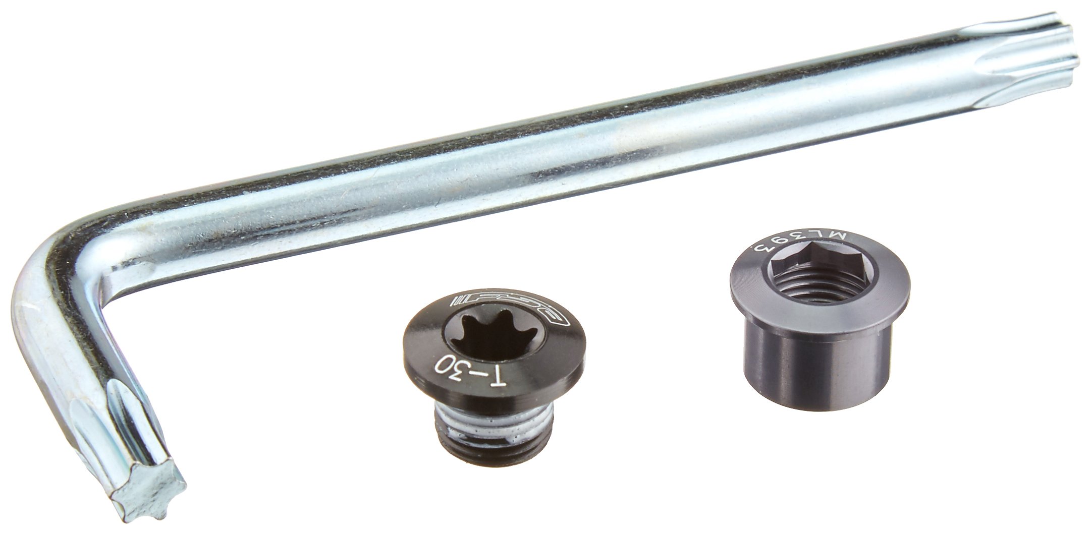FSA Alloy Double Chainring Bolt Kit - Durable Bicycle Crankset Hardware for Road & Mountain Bikes - Perfect for Bike Maintenance & Upgrades