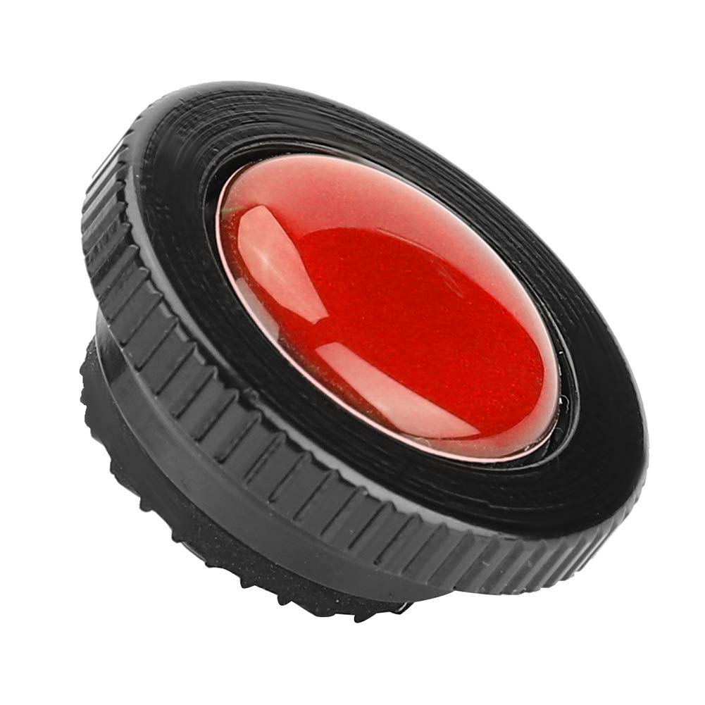Manfrotto Compact Action Tripod Quick Release Plate - Round PL Aluminum Alloy Camera Mount Adapter (Red) | Perfect for DSLR, Mirrorless Cameras & Video Shooting