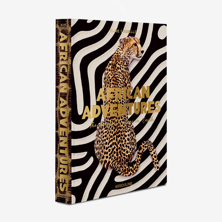 Assouline African Adventures: The Greatest Safari on Earth - Luxury Travel Coffee Table Book for Wildlife Photography & Safari Enthusiasts - Perfect for Home Decor & Travel Inspiration