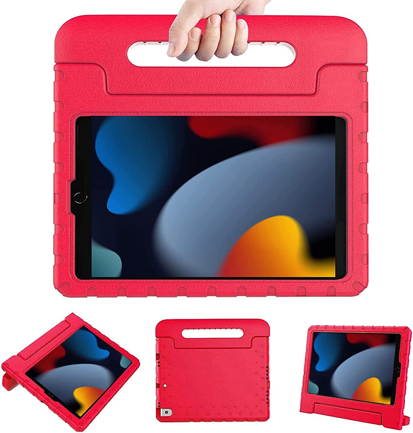 Premium Shockproof iPad Case for iPad 9th/8th/7th Generation (10.2 Inch) - Slim Protective Cover with Auto Sleep/Wake - Perfect for Work, School & Travel - Blue