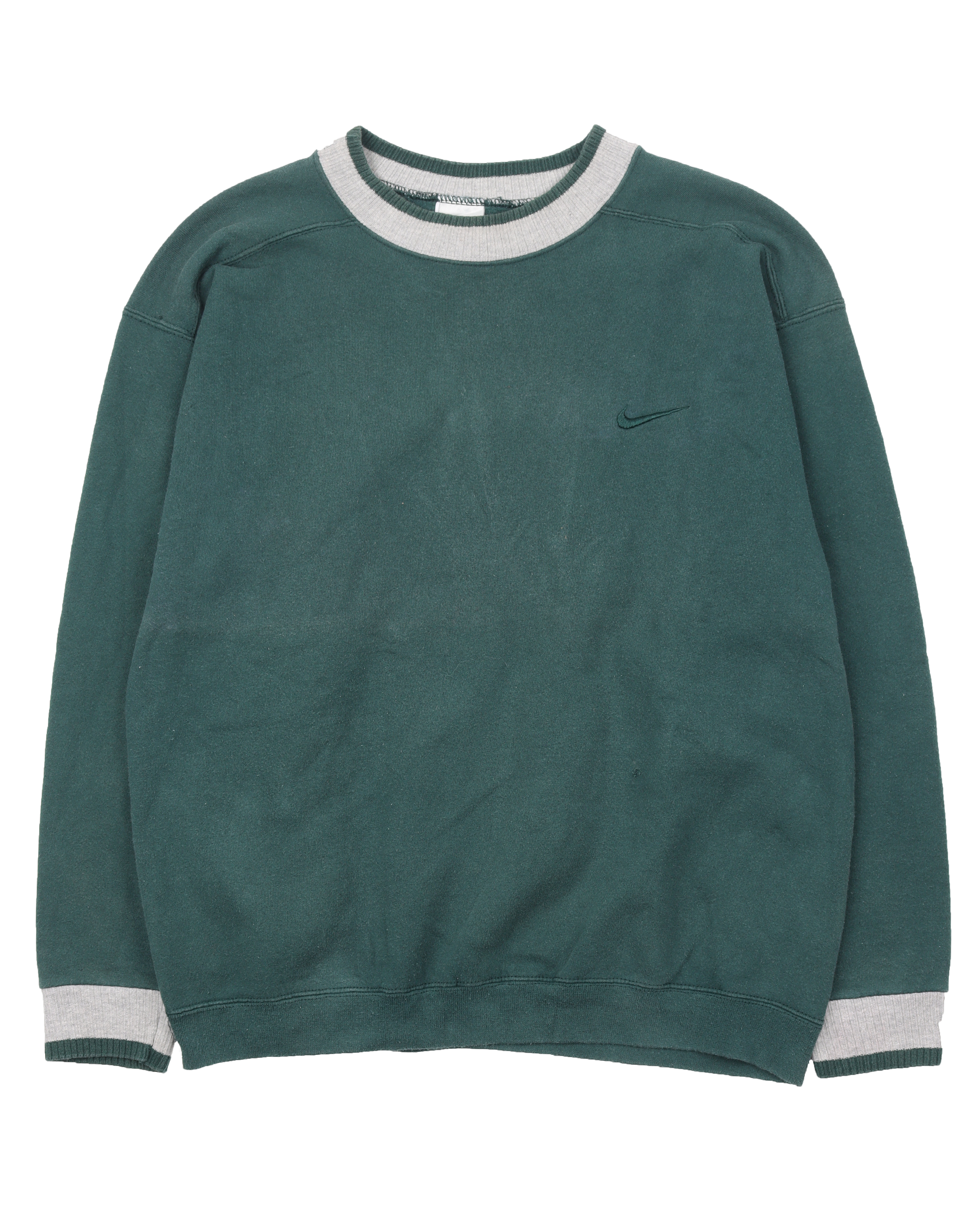 Vintage 1990s Nike Crewneck Sweatshirt - Classic Retro Unisex Pullover for Men & Women - Perfect for Casual Wear, Street Style & 90s Nostalgia Fashion
