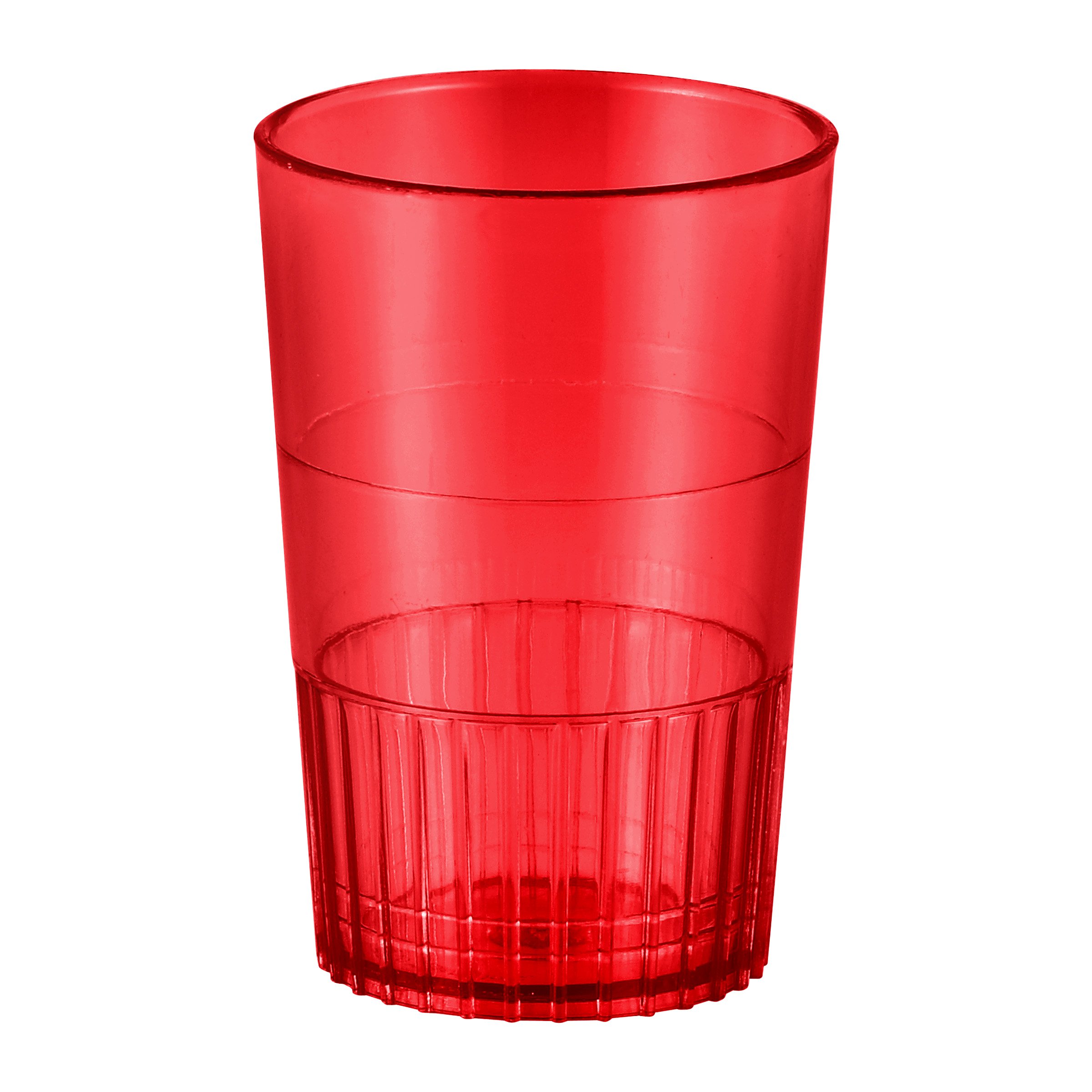 Koyal Neon Lights Shooter Glass - Set of 500 (1.5-Ounce, Red) - Perfect for Parties, Bars & Nightclubs | Colorful Shot Glasses for Cocktails & Liquor