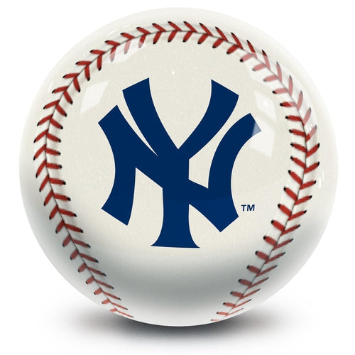 MLB New York Yankees Official Licensed Bowling Ball - Perfect for Baseball Fans & Bowling Enthusiasts | Great for Game Nights, Sports Bars & Collectors